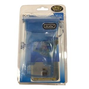 DiCAPac WP-C1s Blue Waterproof Case for Iphone 6/Galaxy S5-Up To 5.1” Phone(B00)